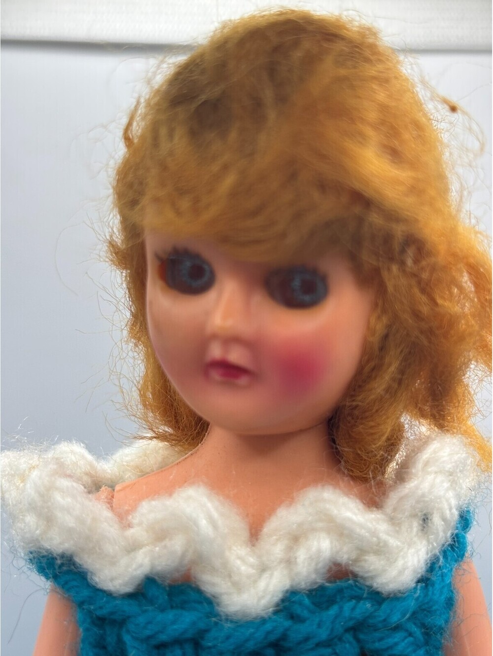 8" Vintage Sleepy eye Plastic Doll Admiration Toy Company
